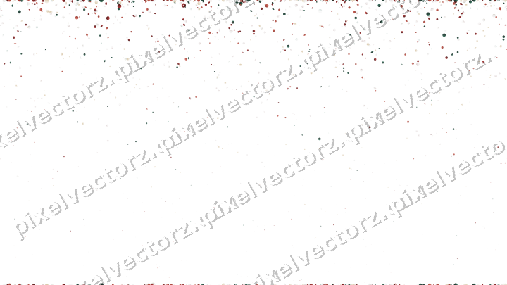 Nahtloser Glitzerregen aus Punkten und Rauten auf transparentem Grund