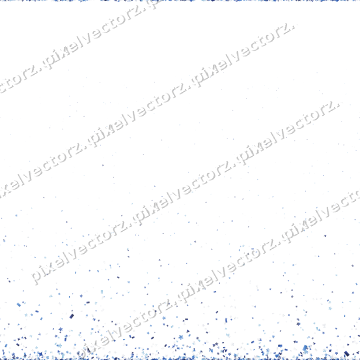 Nahtloser Glitzeraufstieg in Blau und Türkis auf transparentem Grund