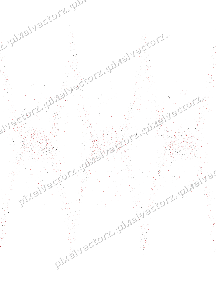 Nahtlose Glitzergirlande in Rot auf transparentem Grund