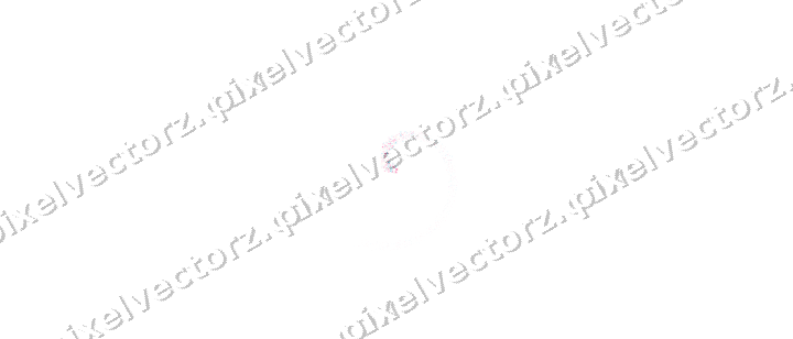 Nahtlose Glitzerspirale aus Sternen und Herzen auf transparentem Grund