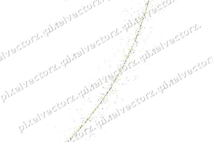 Nahtloser Glitzerbogen aus Tropfen und Punkten auf transparentem Grund