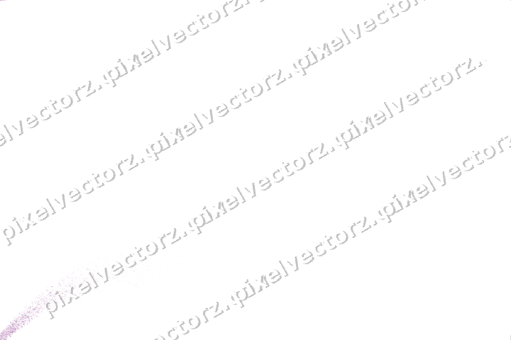 Nahtloser Sternenschweif in Magenta auf transparentem Grund