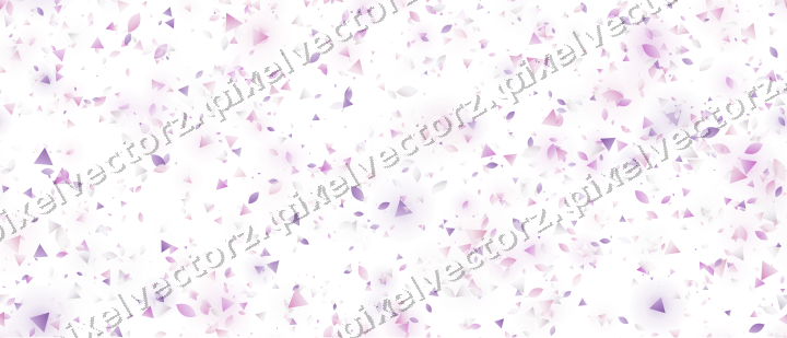 Nahtlose Glitzerstreuung in Magenta auf transparentem Grund