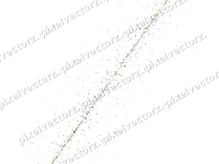 Nahtloses Glitzerband in Bernstein und Grau auf transparentem Grund