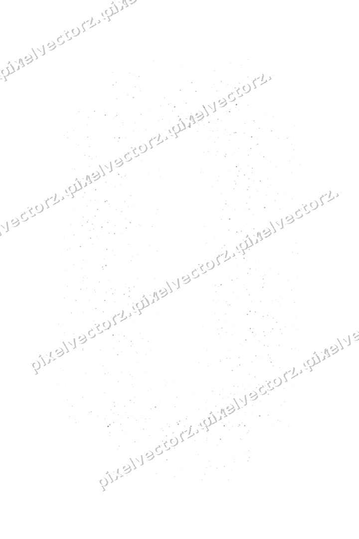 Nahtloser Glitzerrahmen in Violett und Blau auf transparentem Grund