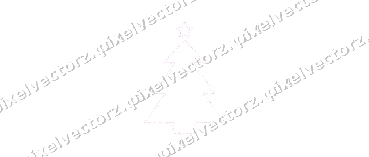 Nahtloser Glitzer-Weihnachtsbaum in Magenta auf transparentem Grund