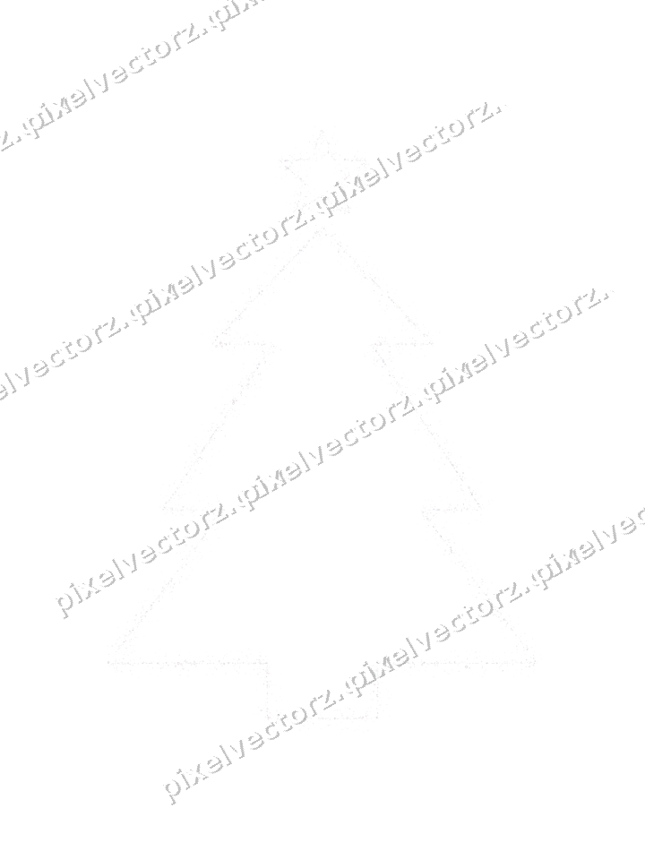Nahtloser Glitzer-Weihnachtsbaum in Blassrosa auf transparentem Grund