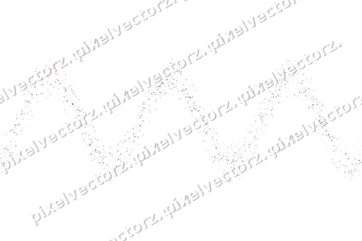 Nahtlose Glitzerwelle aus Sternen und Herzen auf transparentem Grund