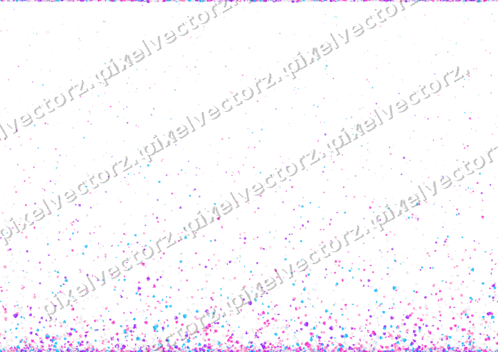 Nahtloser Glitzeraufstieg in Magenta auf transparentem Grund