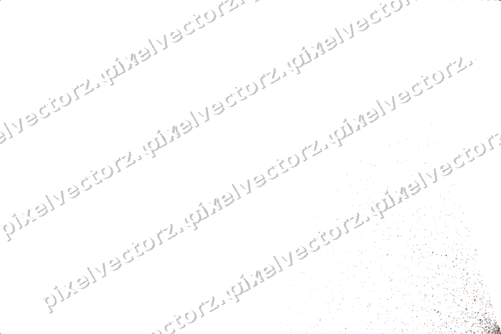 Nahtloser Glitzerfächer aus Sternen in Orange auf transparentem Grund