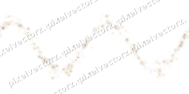 Nahtlose Glitzerwelle aus Splittern auf transparentem Grund