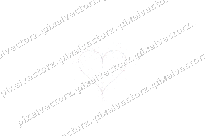Nahtloses Glitzerherz in Blassrosa auf transparentem Grund