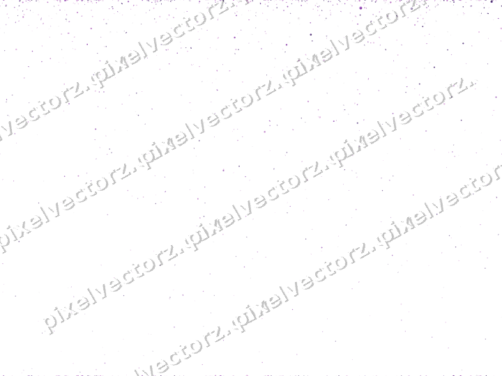Nahtloser Glitzerregen in Violett auf transparentem Grund
