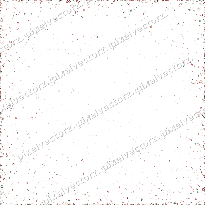 Nahtlose Glitzervignette in Dunkelrot auf transparentem Grund