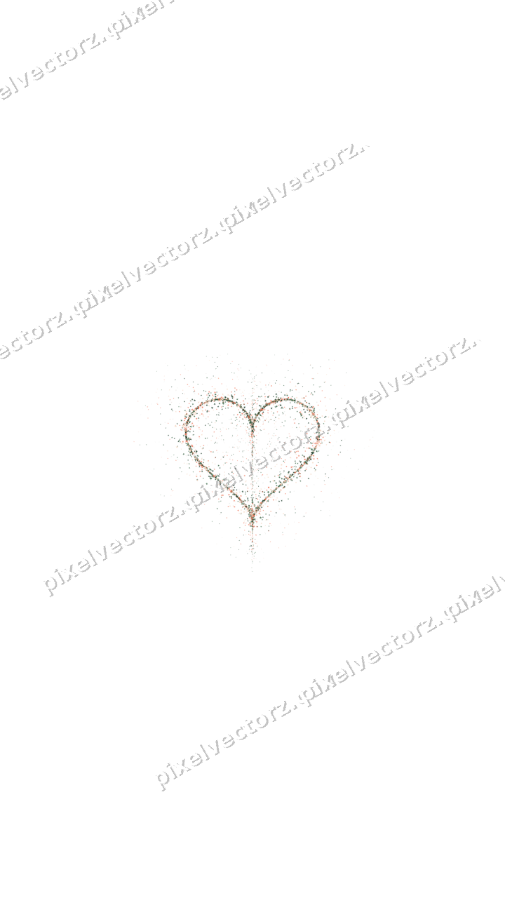 Nahtloses Glitzerherz aus Sternen auf transparentem Grund