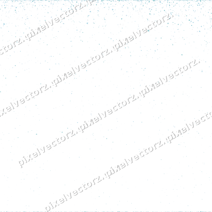 Nahtloser Glitzerregen in Türkis und Blassblau auf transparentem Grund