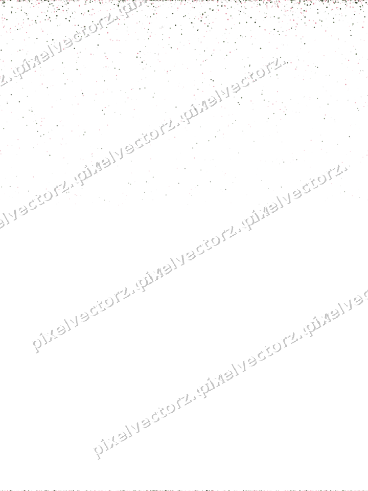 Nahtloser Glitzerregen aus Sternen und Punkten auf transparentem Grund