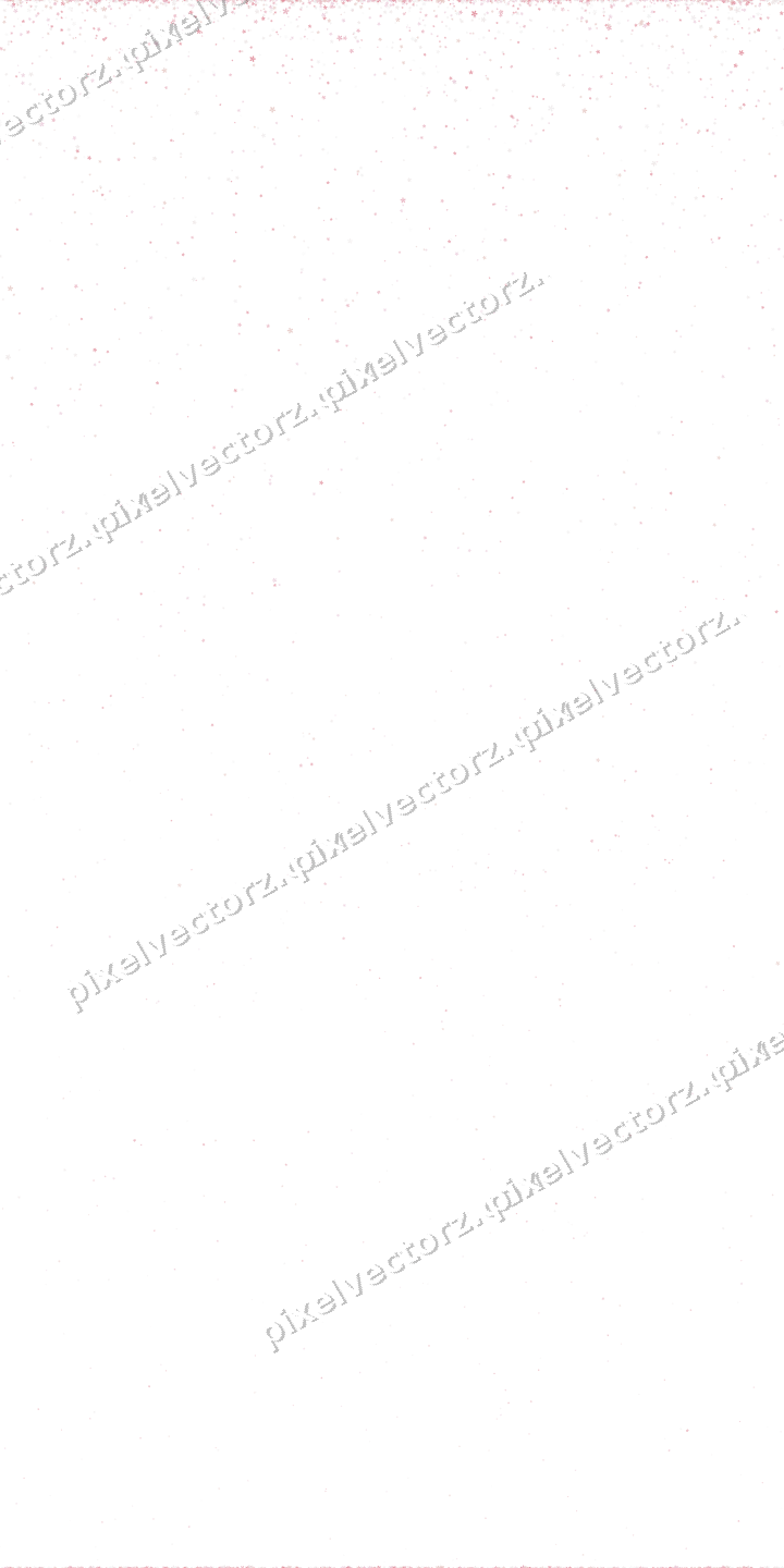Nahtloser Glitzerregen aus Blüten in Blassrosa auf transparentem Grund