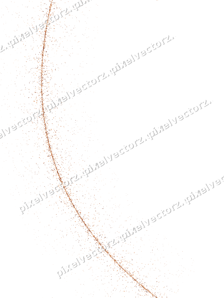 Nahtloser Glitzerbogen auf transparentem Grund