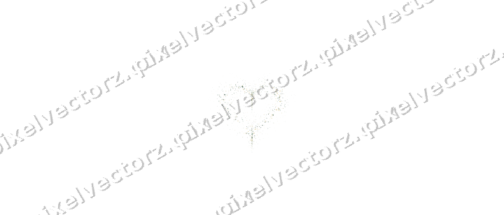 Nahtloses Glitzerherz aus Sternen und Blüten auf transparentem Grund