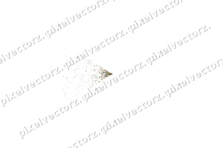 Nahtloser Glitzerfächer aus Weihnachtsbäumen auf transparentem Grund