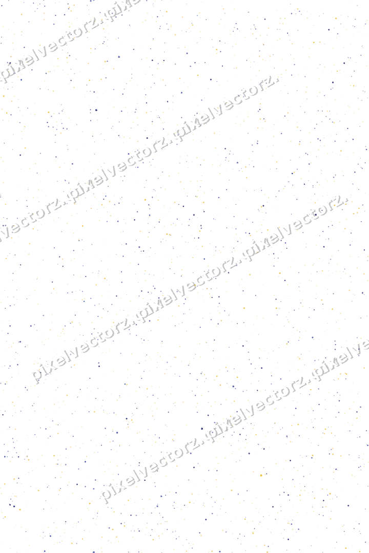 Nahtlose Glitzerstreuung in Dunkelblau auf transparentem Grund