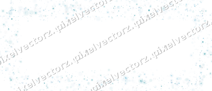 Nahtloser Glitzerrahmen aus Funken und Herzen auf transparentem Grund
