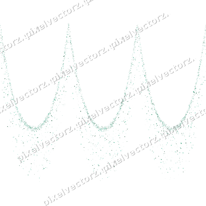 Nahtlose Glitzergirlande auf transparentem Grund