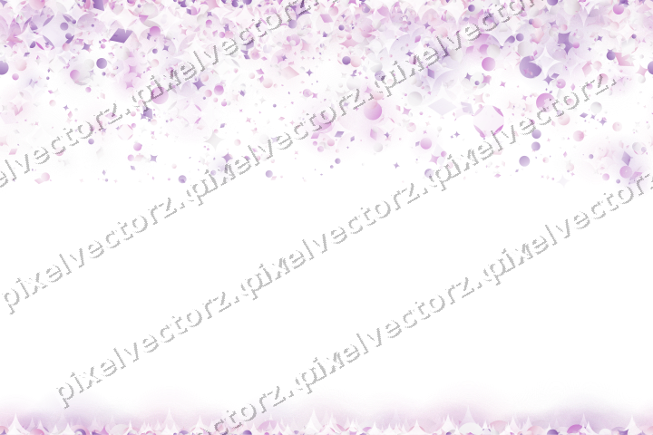 Nahtloser Glitzerregen aus Funken und Punkten auf transparentem Grund
