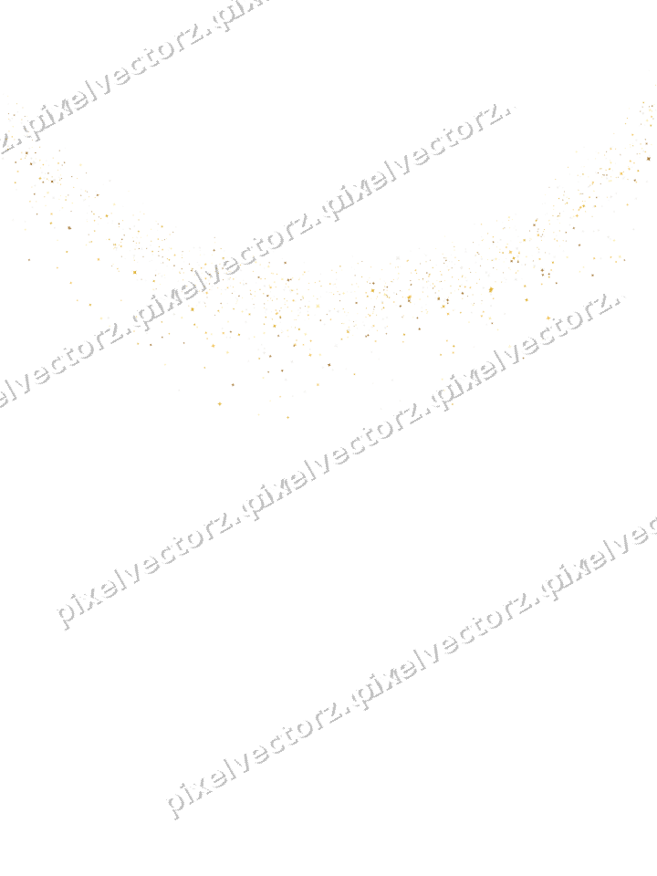 Nahtlose Glitzergirlande aus Funken auf transparentem Grund
