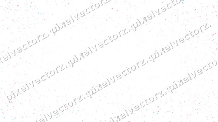 Nahtlose Glitzervignette in Rosa und Türkis auf transparentem Grund