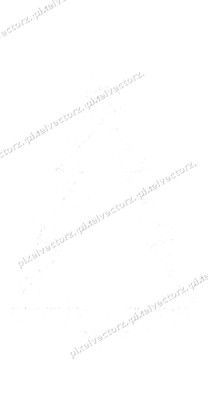 Nahtloser Glitzer-Weihnachtsbaum in Grün auf transparentem Grund