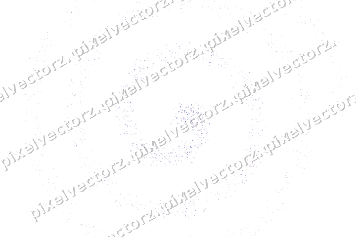 Nahtlose Glitzerspirale in Violett und Blau auf transparentem Grund