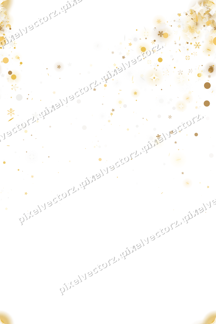 Nahtloser Glitzerfächer auf transparentem Grund
