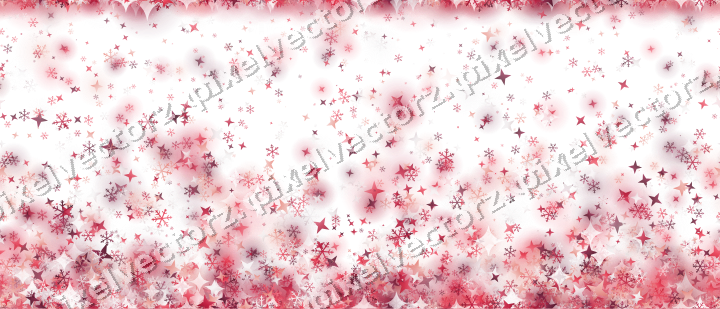 Nahtloser Glitzeraufstieg in Rosa und Rot auf transparentem Grund