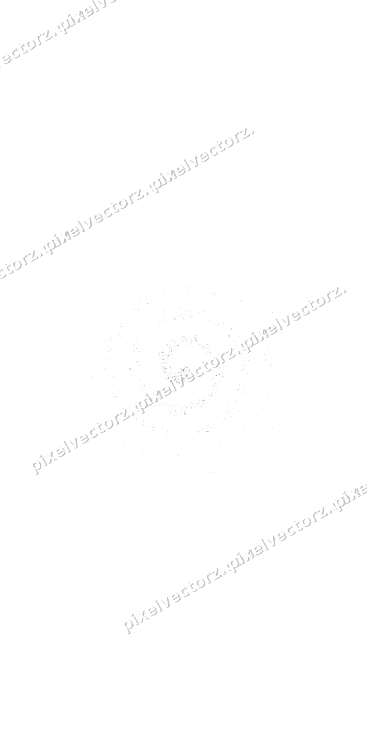 Nahtlose Glitzerspirale aus Ringen und Rauten auf transparentem Grund