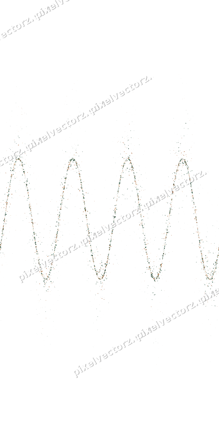 Nahtlose Glitzerwelle aus Konfetti auf transparentem Grund