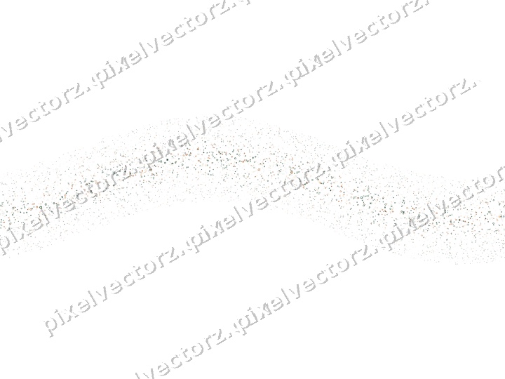 Nahtlose Glitzerwelle aus Sternen und Funken auf transparentem Grund