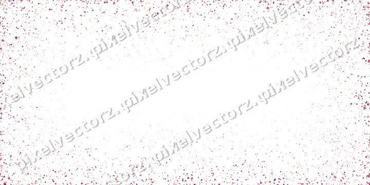 Nahtlose Glitzervignette in Rosa und Rot auf transparentem Grund