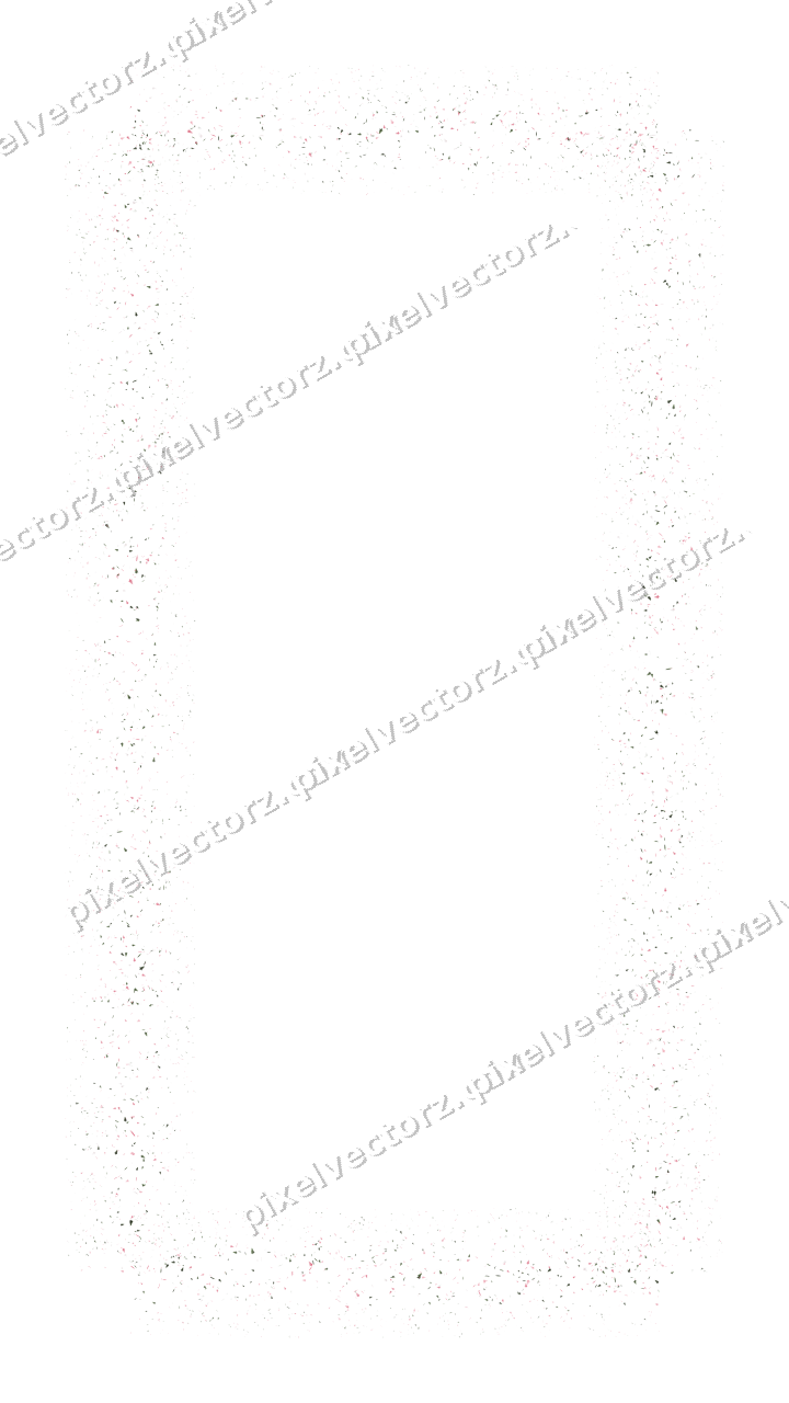 Nahtloser Glitzerrahmen in Rosa auf transparentem Grund