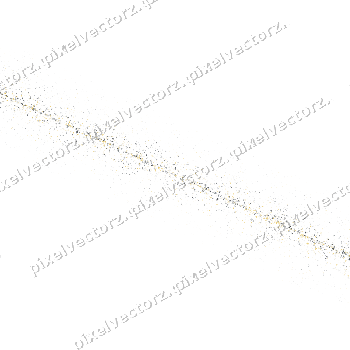 Nahtloses Glitzerband in Bernstein und Grau auf transparentem Grund
