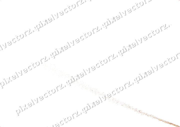 Nahtloser Sternenschweif aus Herzen und Ringen auf transparentem Grund