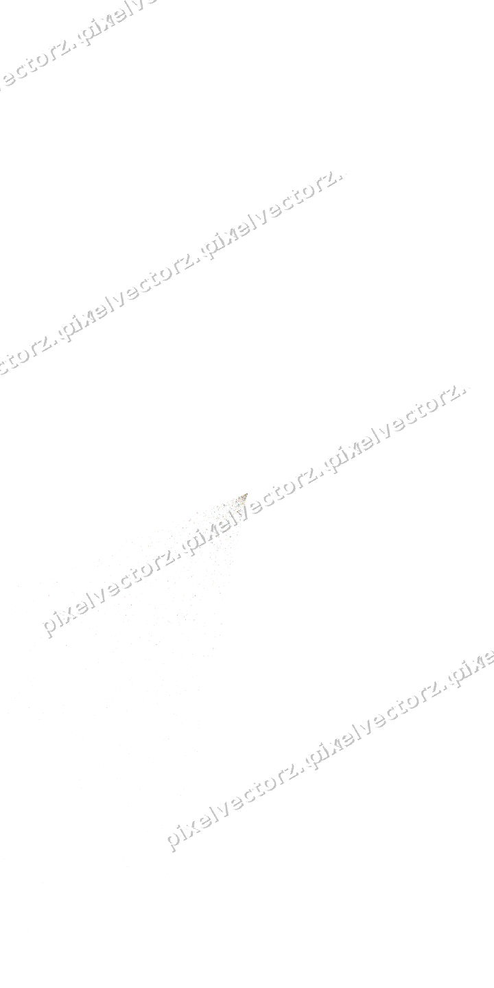 Nahtloser Glitzerfächer aus Sternen und Blüten auf transparentem Grund