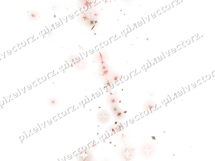 Nahtloses Glitzerband aus Sternen und Rauten auf transparentem Grund