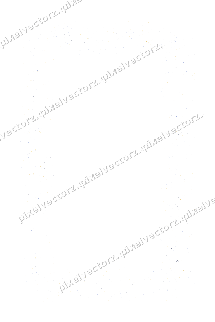 Nahtloser Glitzerrahmen in Bernstein und Blau auf transparentem Grund