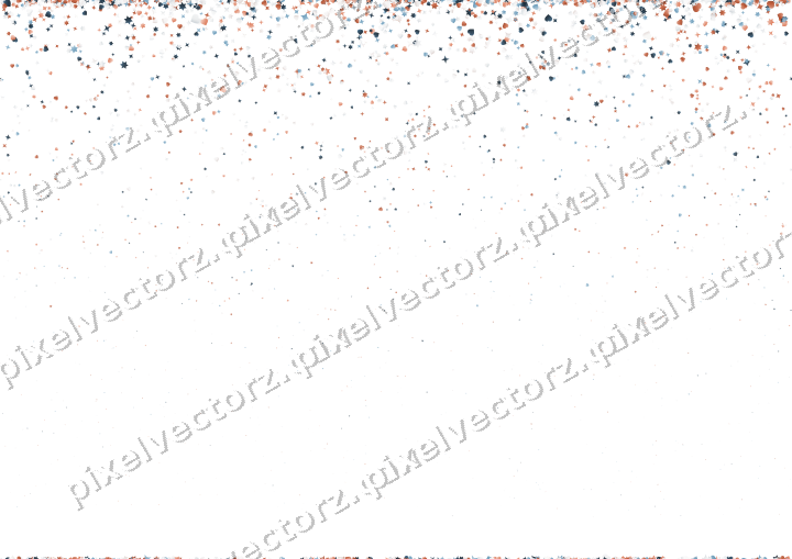 Nahtloser Glitzerregen aus Sternen und Funken auf transparentem Grund