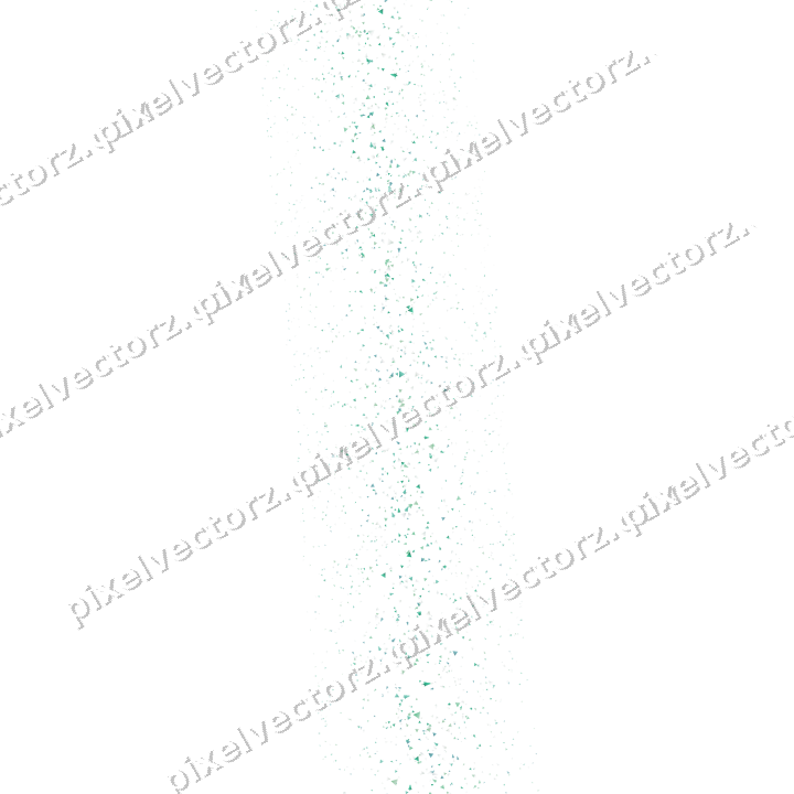 Nahtloses Glitzerband in Grün und Petrol auf transparentem Grund