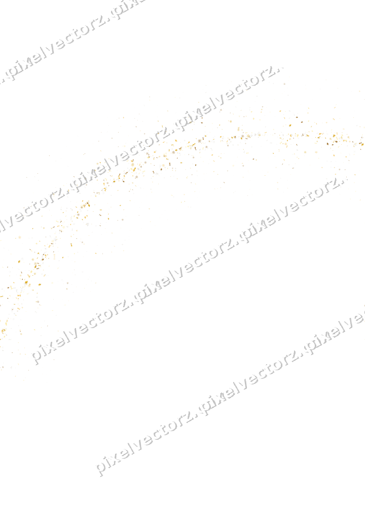 Nahtloser Glitzerbogen auf transparentem Grund