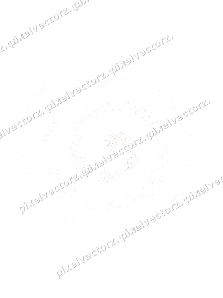 Nahtlose Glitzerspirale in Orange und Rot auf transparentem Grund