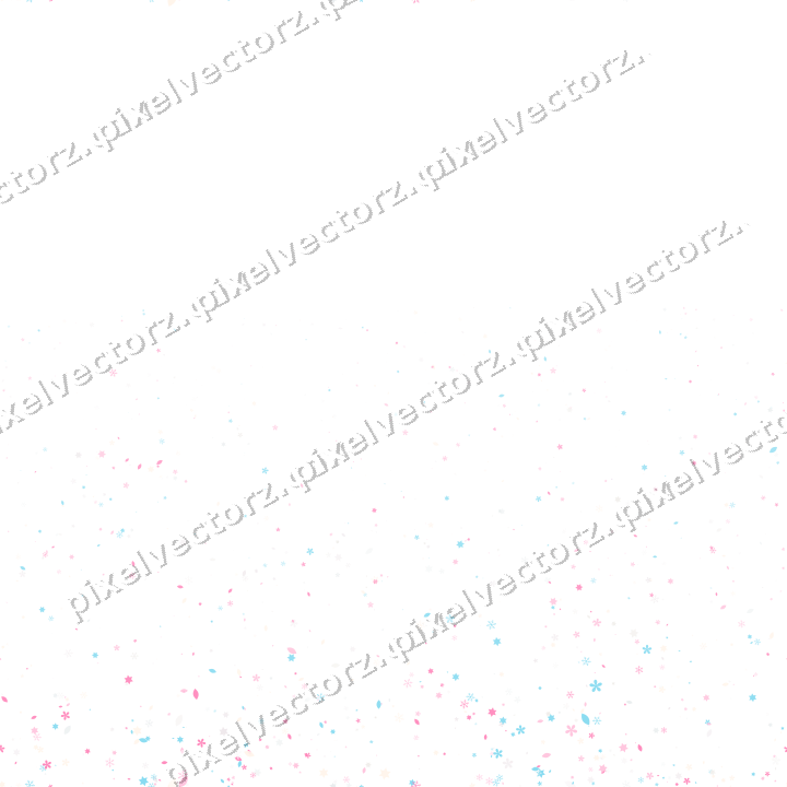 Nahtloser Randglitzer in Rosa und Türkis auf transparentem Grund